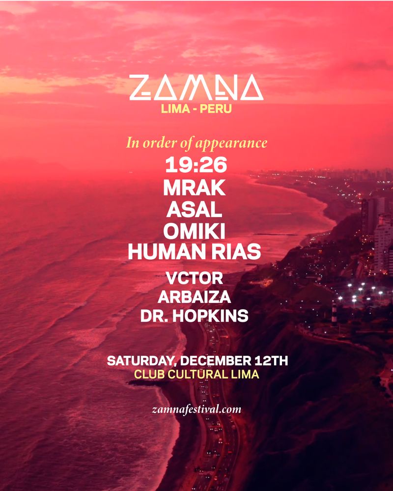 Zamna Lima event artwork